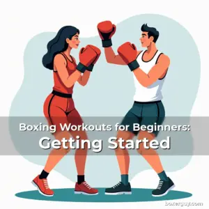 Artistic representation for Boxing Workouts for Beginners: Getting Started