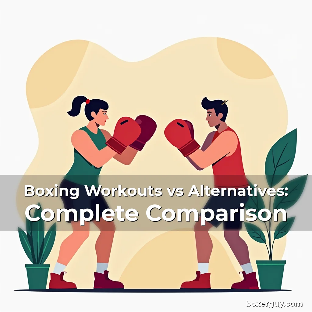 Read more about the article Boxing Workouts vs Alternatives: Complete Comparison