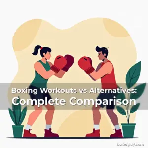 Artistic representation for Boxing Workouts vs Alternatives: Complete Comparison