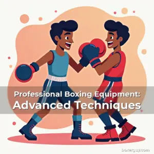 Artistic representation for Professional Boxing Equipment: Advanced Techniques